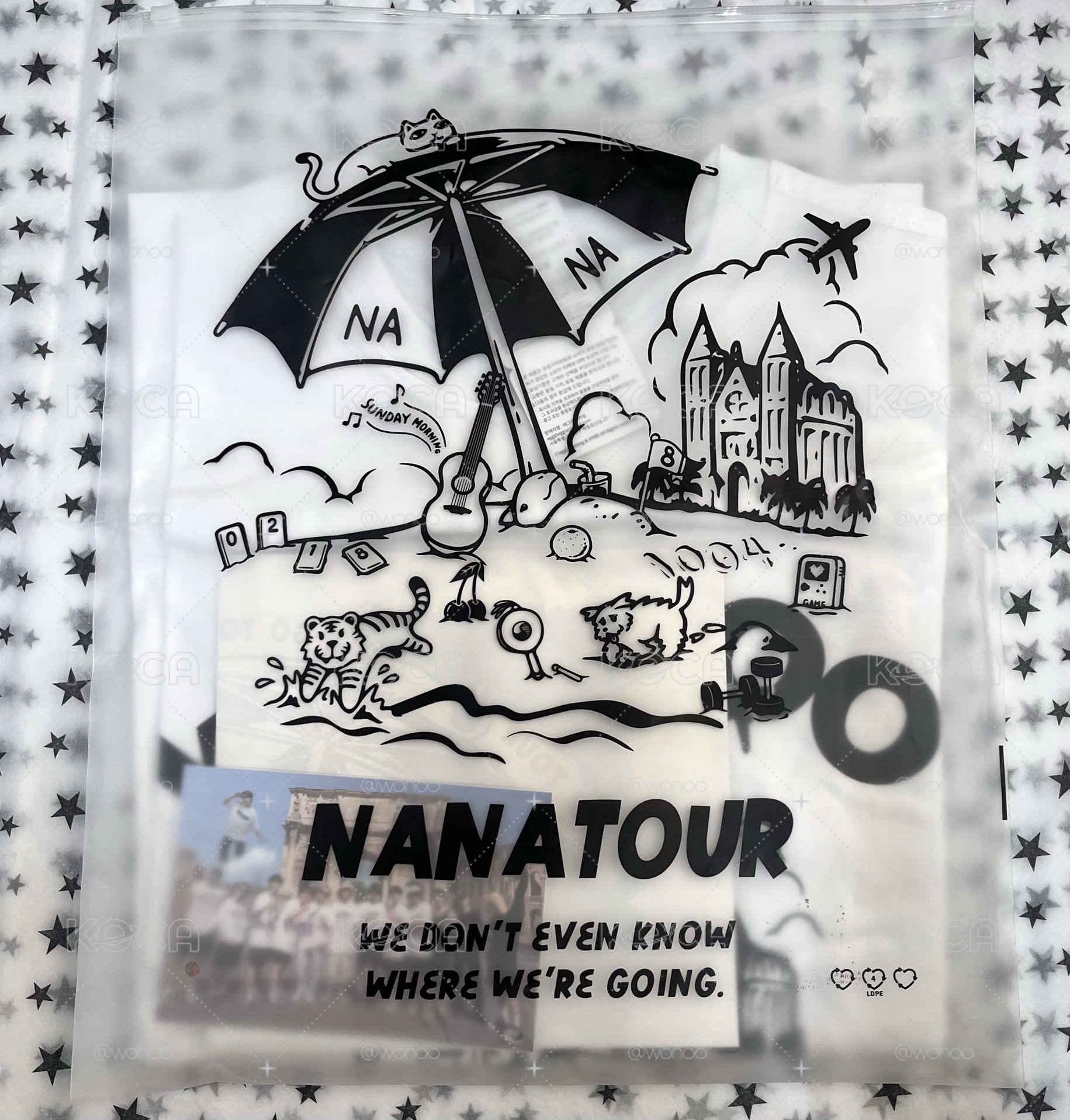 nana tour圓T恤🐈‍⬛💛