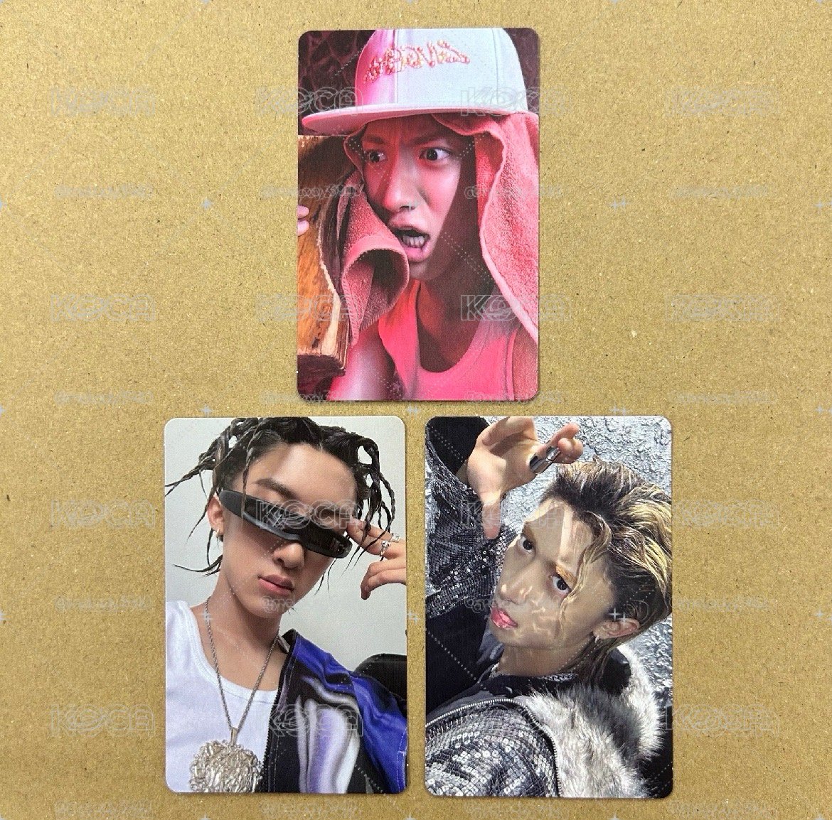 宇津專卡畢業set 3張一套 LNGSHOT 專輯卡