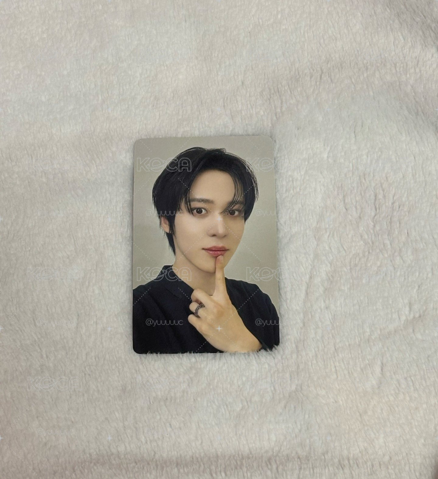 Ashes to Light ATEEZ JP FC 特典卡 潤