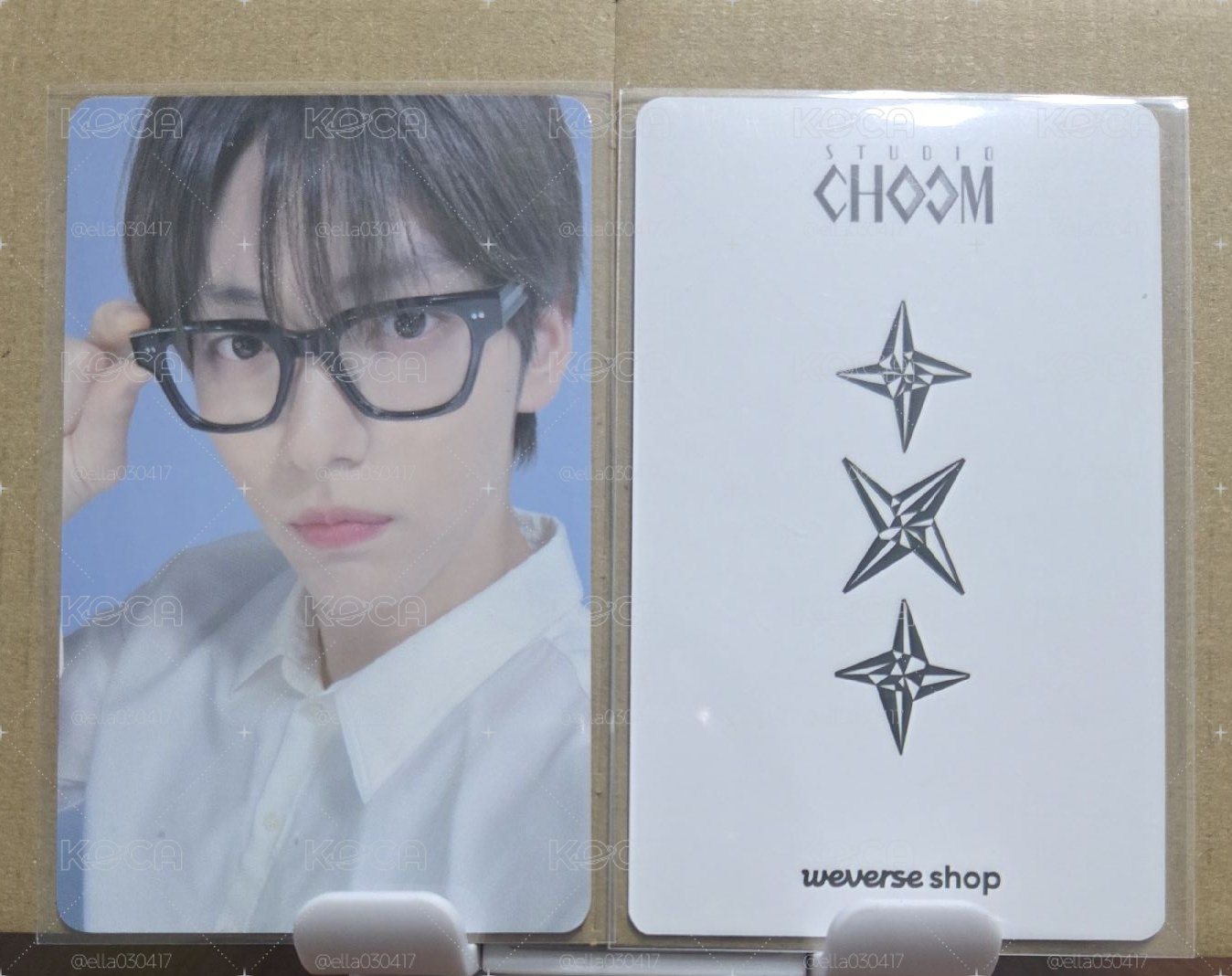 秀彬特典1️⃣ 迷七 wvs PB版 特典卡 Studio Choom