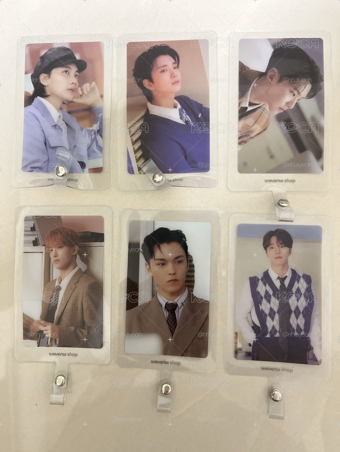 Seventeen 迷十 WVS 手機夾片