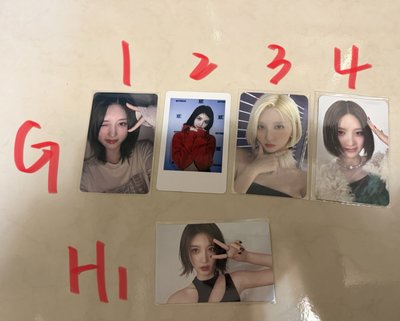IVE GAEUL金秋天小卡