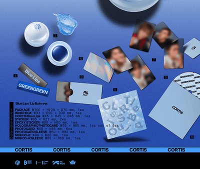 blue lip 無唇膏