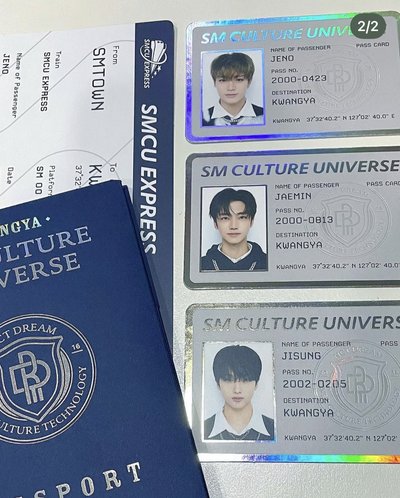 NCT SMCU EXPRESS 護照組