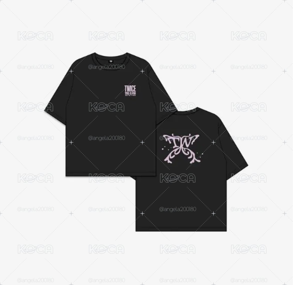 TWICE THIS S FOR 六巡仁川場T-L size