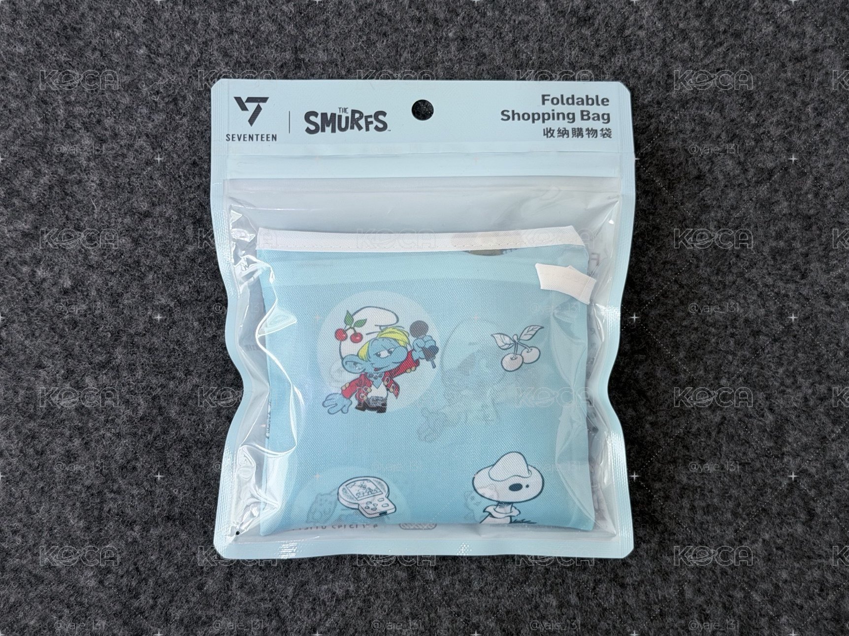 藍色小精靈 711 購物袋 
