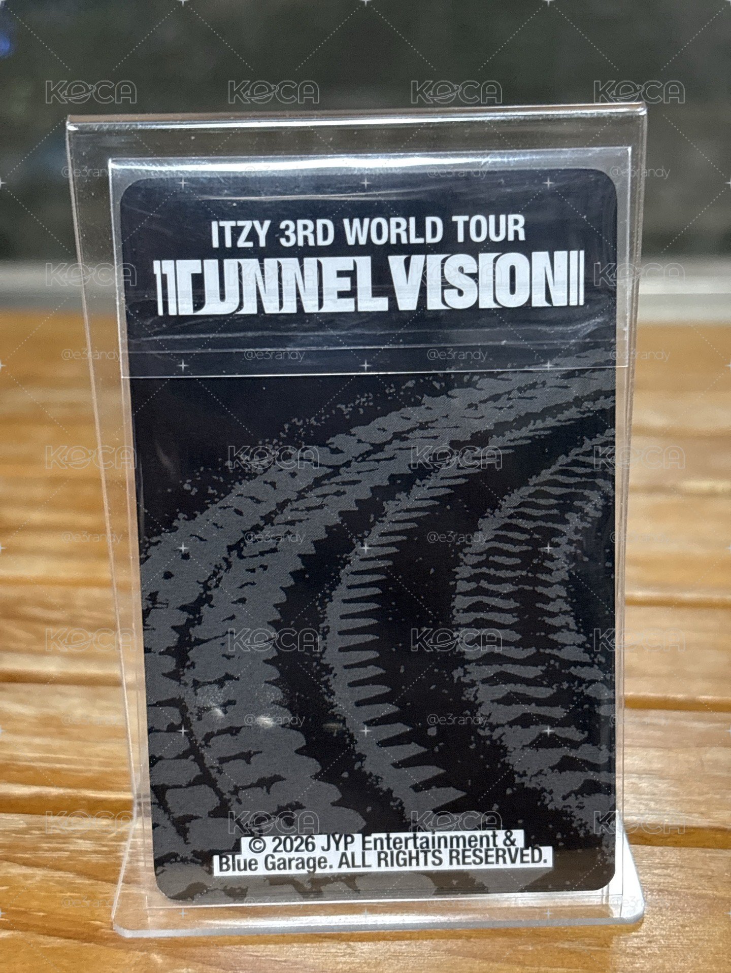 黃禮志 Yeji 三巡 TUNNEL VISION 隨機卡