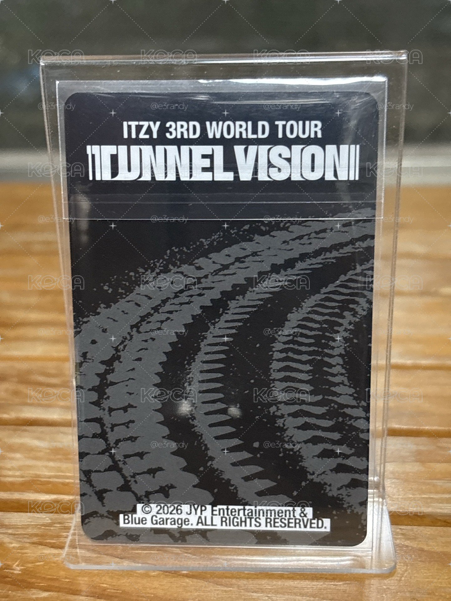 申有娜 Yuna 三巡 TUNNEL VISION 隨機卡