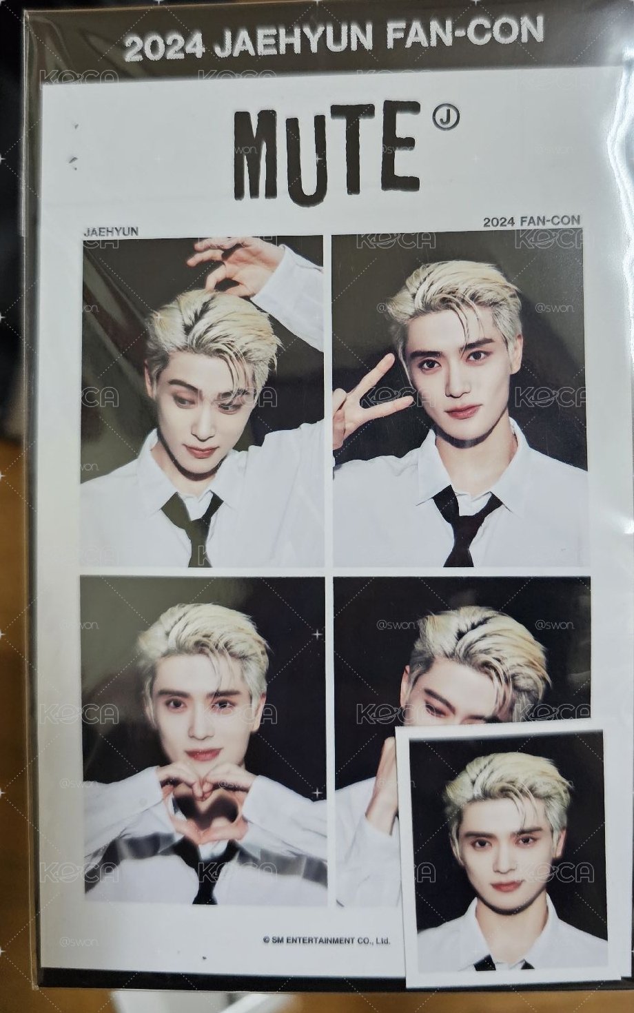 2024 JAEHYUN FAN-CON <Mute> OFFICIAL MD 四格照片組