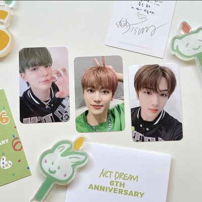 NCT DREAM 六週年 幸運卡組符咒 立牌