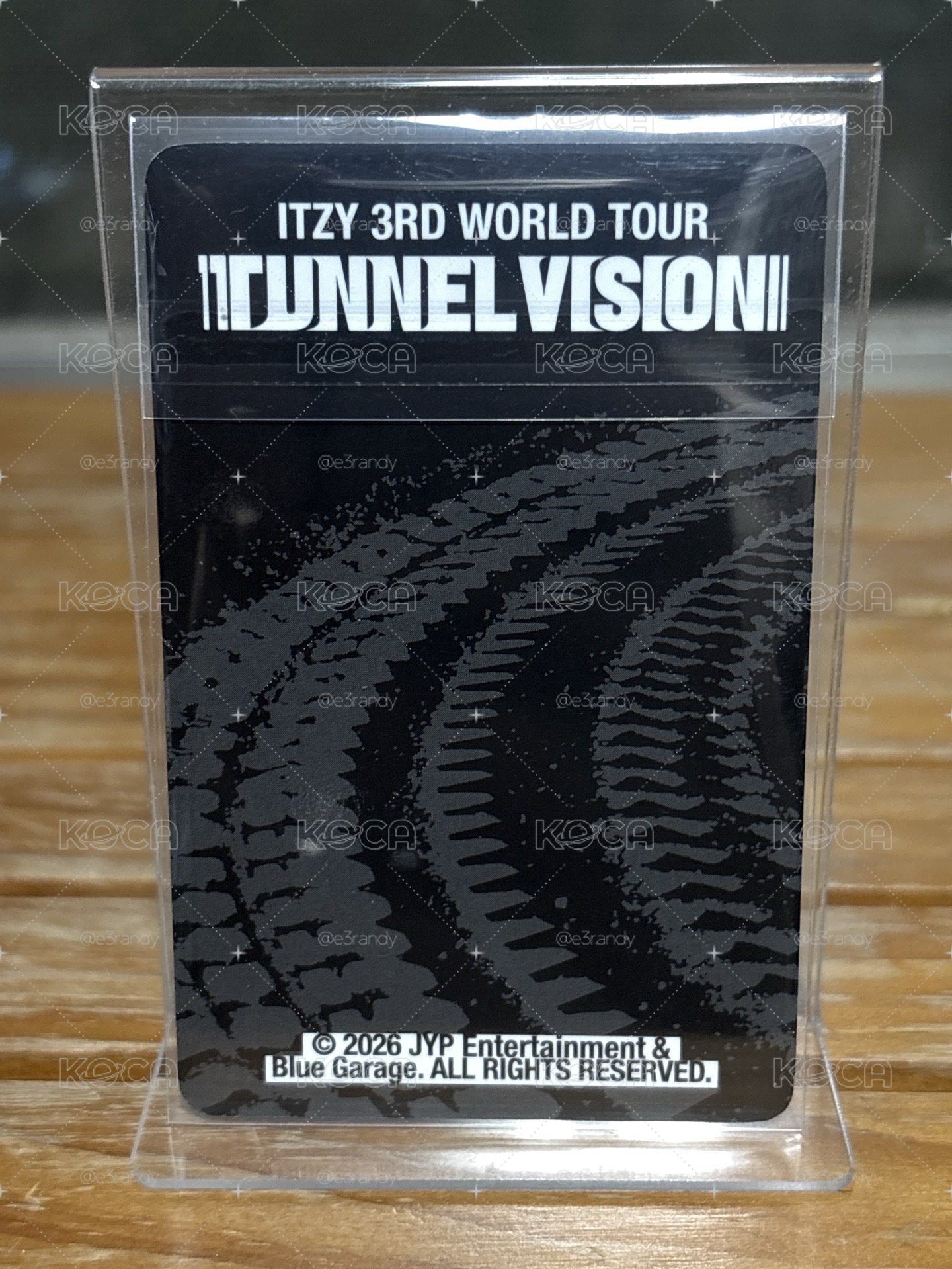 申有娜 Yuna 三巡 TUNNEL VISION 隨機卡