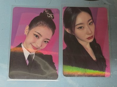 Itzy 早期專輯 全新未拆 特典卡