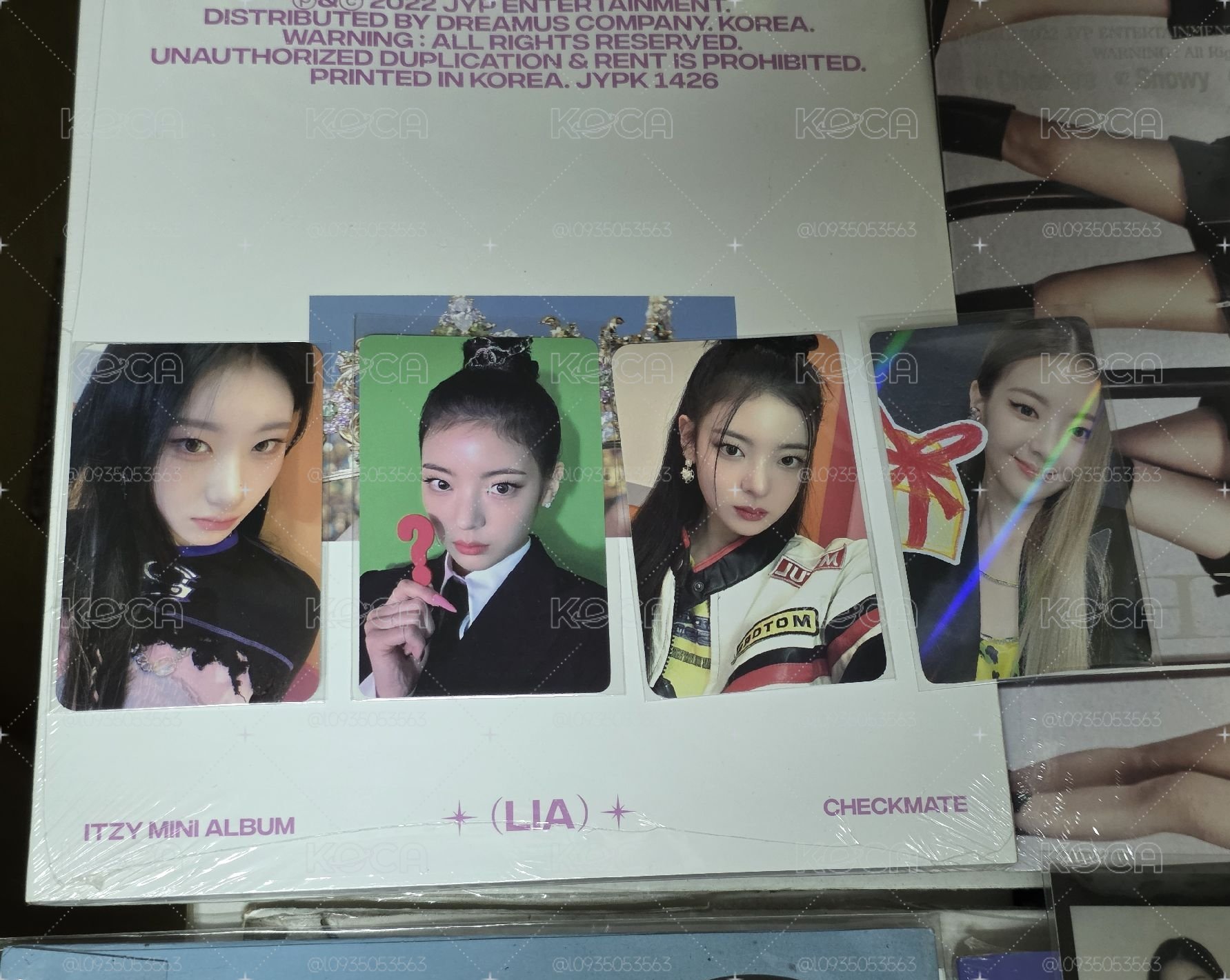 Itzy 早期專輯 全新未拆 特典卡