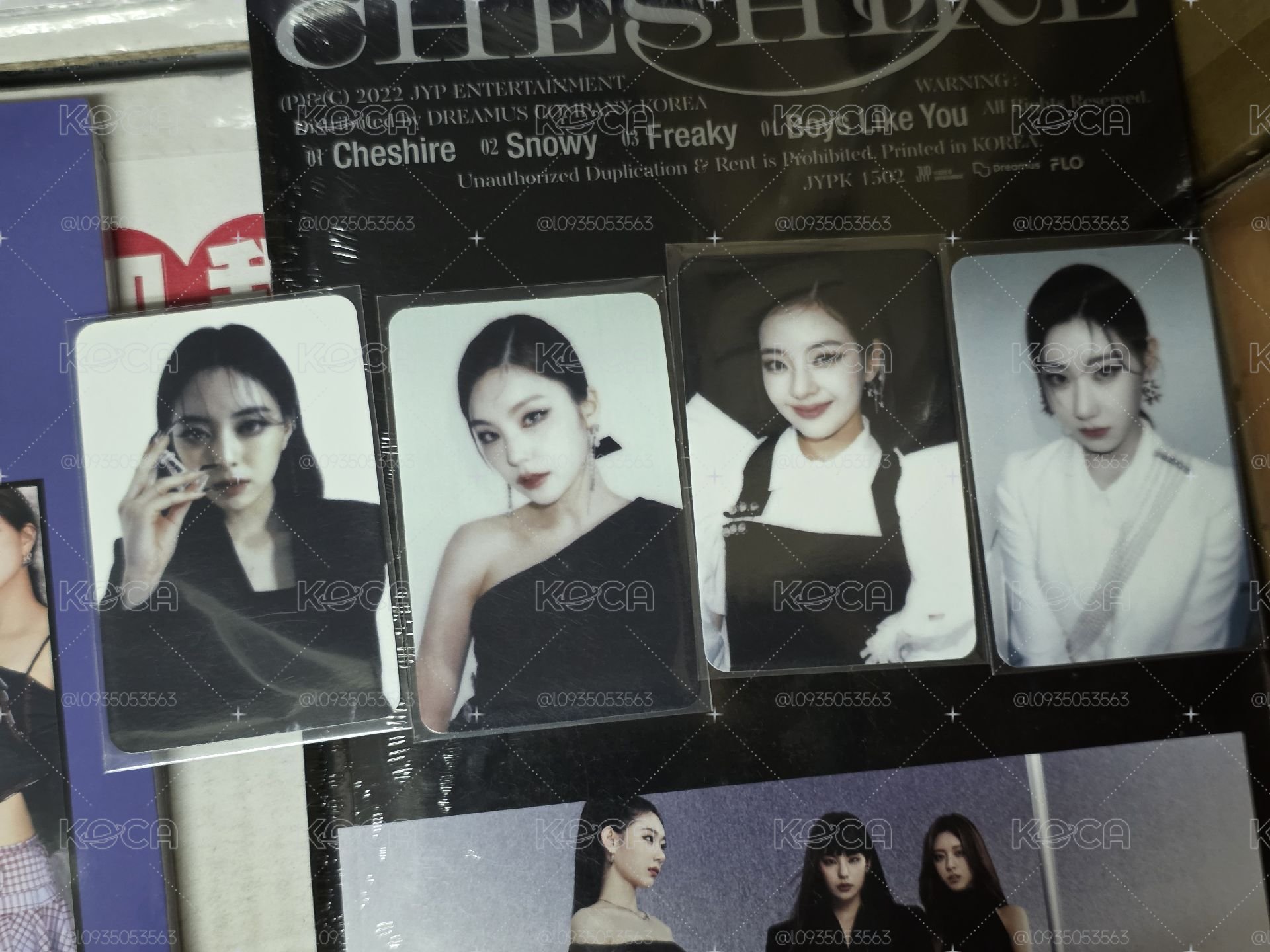 Itzy 早期專輯 全新未拆 特典卡