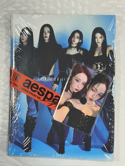 [原包裝] aespa DRAMA 冬柚雙人卡+日限專未拆