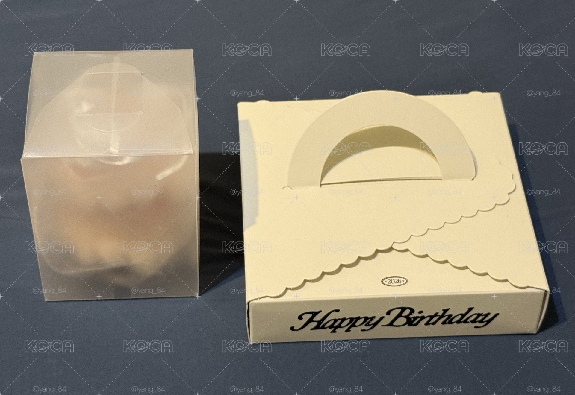 生日禮 蛋糕 壓克力板（無卡）