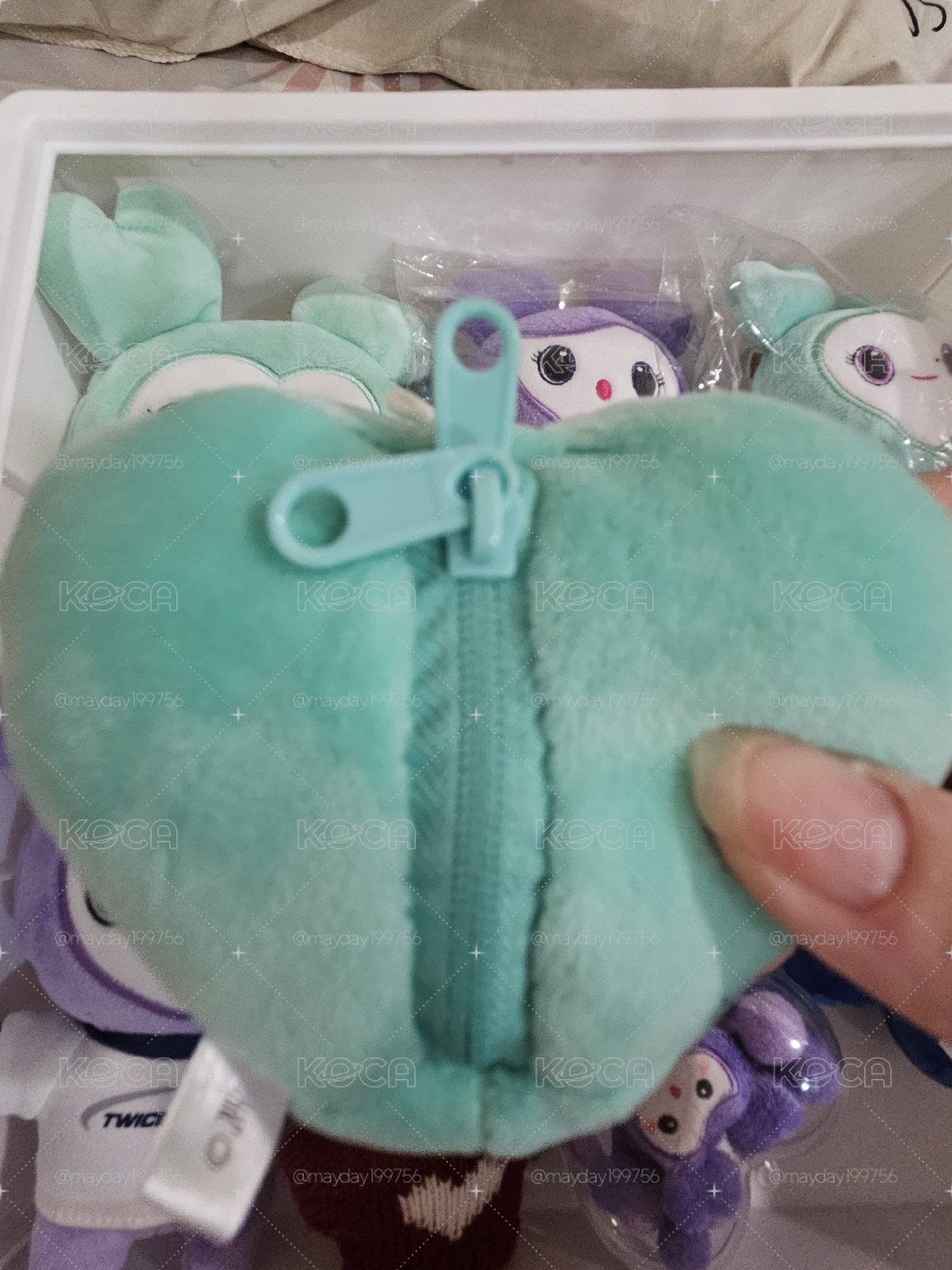 Twice mina 愛心翻轉娃 現貨