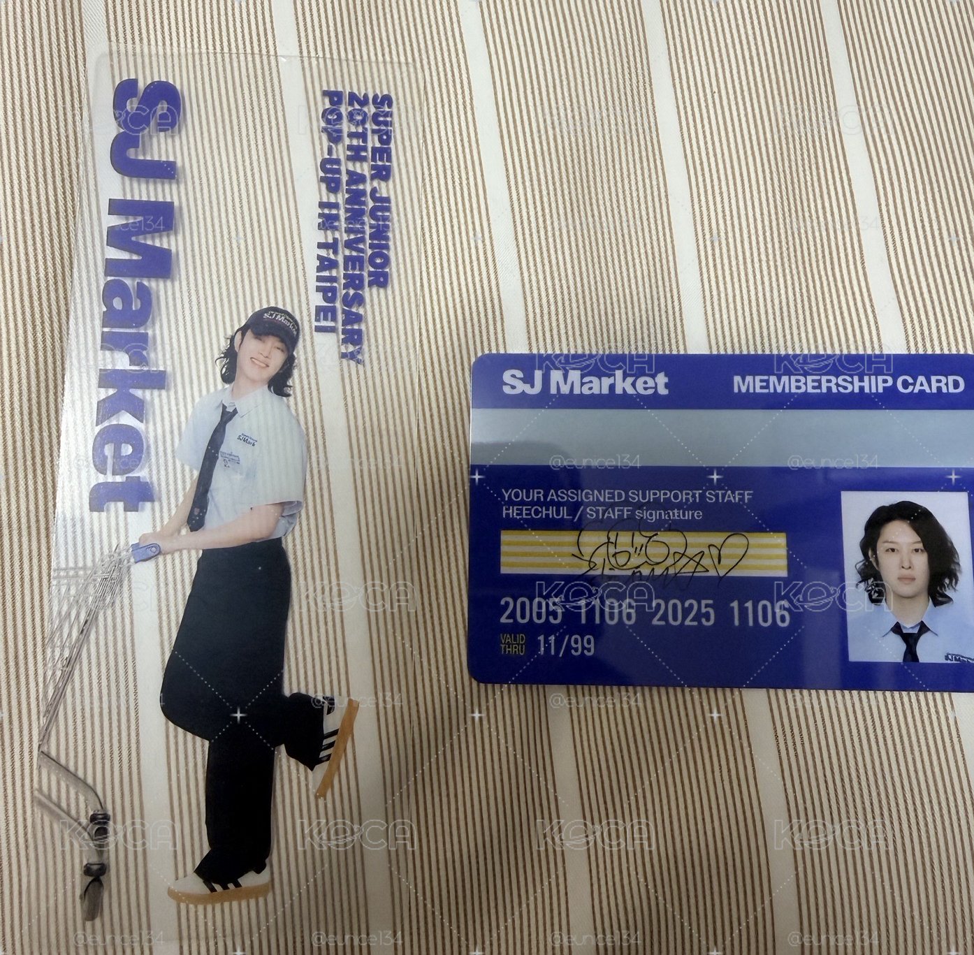 超市 書籤+入場卡 澈