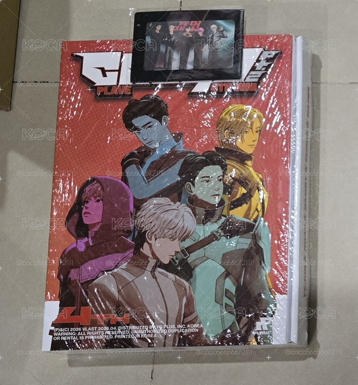 PLAVE MBC直播小卡+迷四PHOTOBOOK未拆專