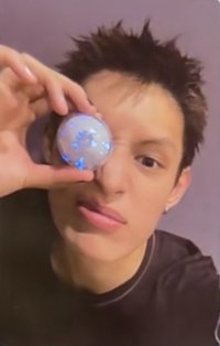 迷二 'Blue Lips' Lip Balm ver. 專輯卡 全息卡