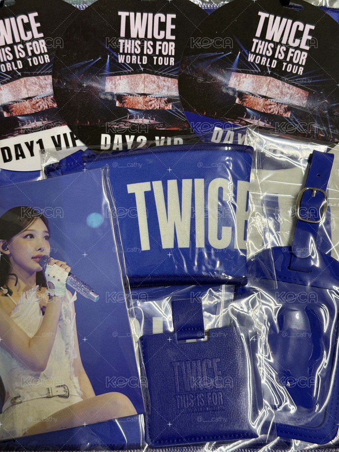 TWICE 六巡台北場 VIP禮包+吊牌