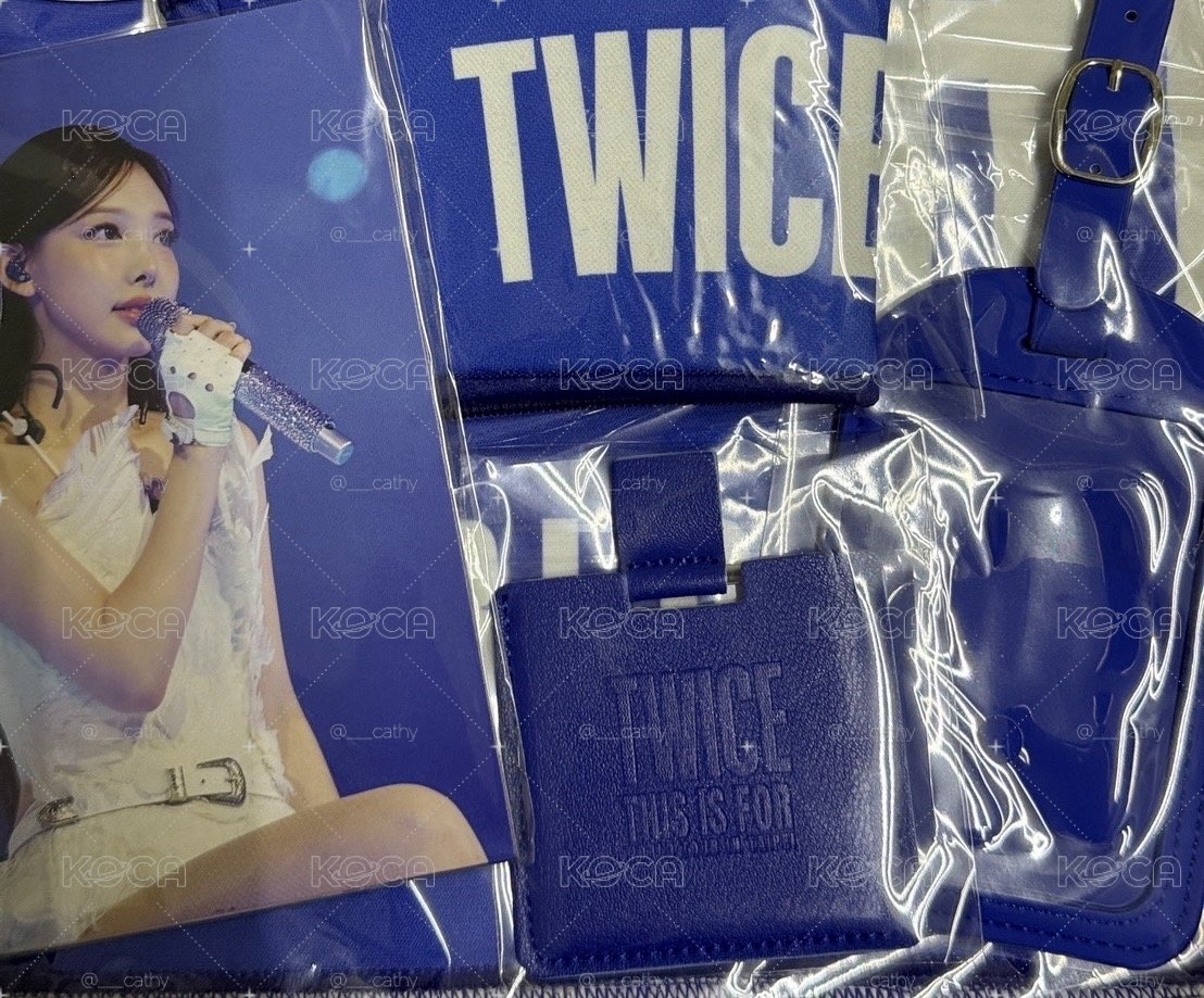 TWICE 六巡台北場 VIP禮包