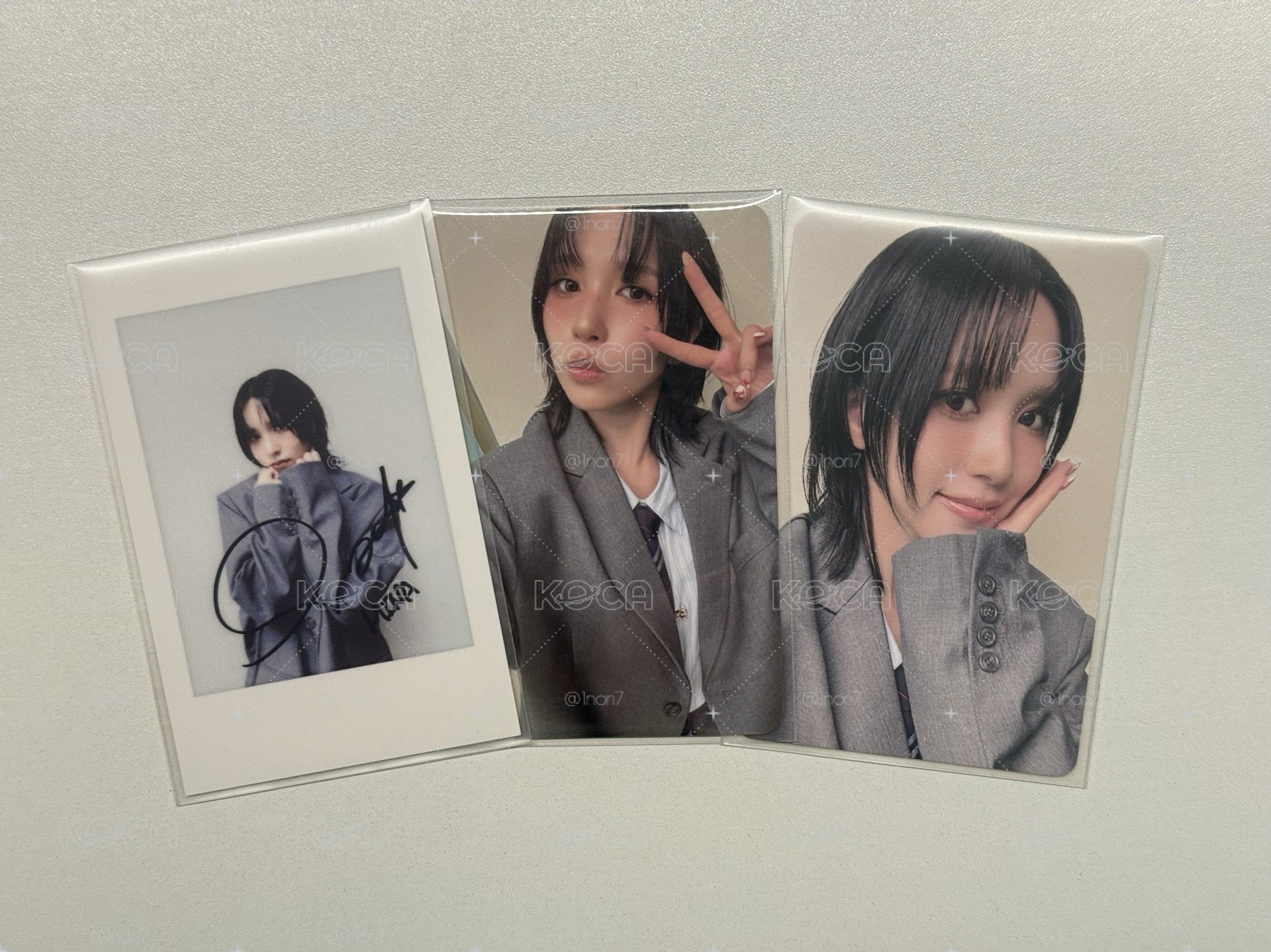 西裝小咪 三張不拆