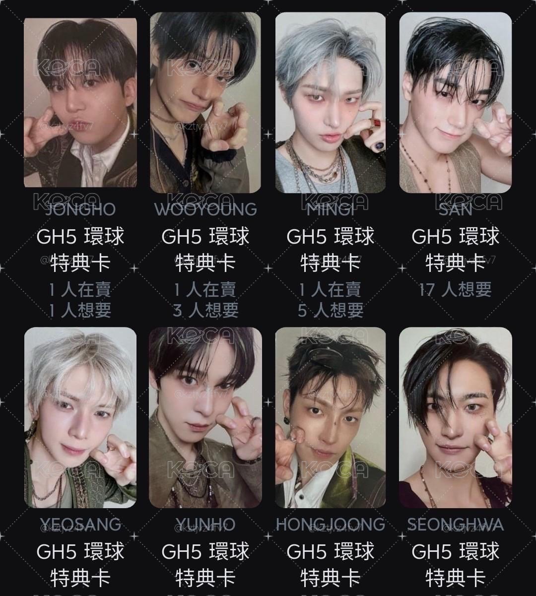 GH5環球特典卡