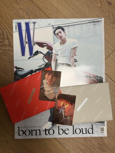 安小狗組合🐶Wkorea雜誌+鏡子安+嘻嘻安