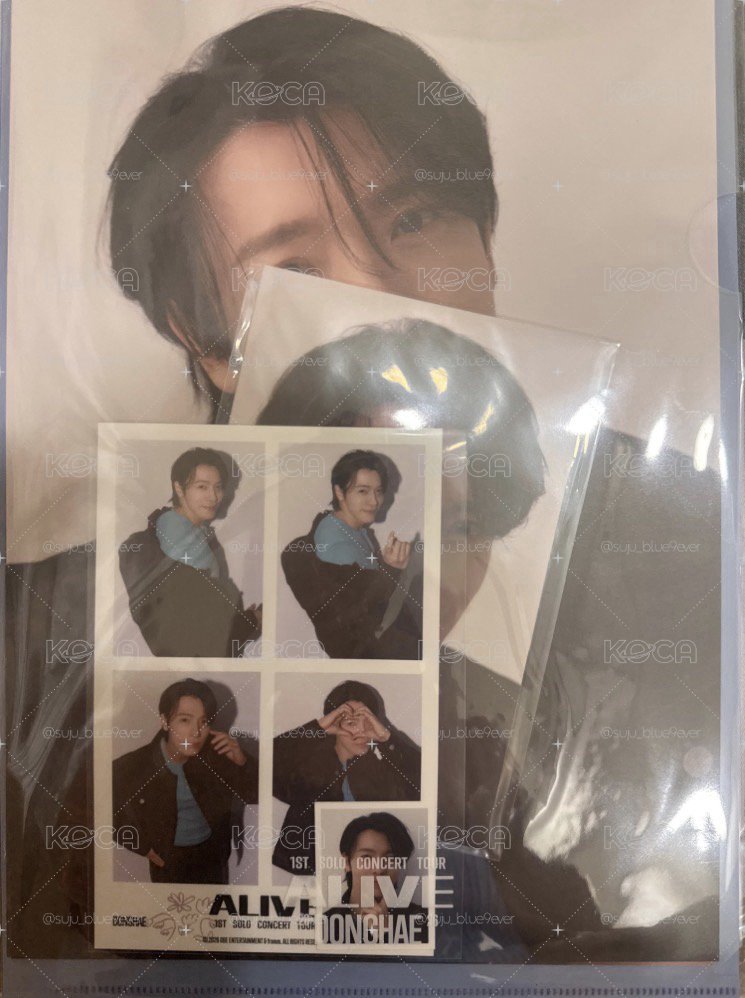 （有卡）東海solo專輯alive pb+keychain+donghae photo set+oat雜誌