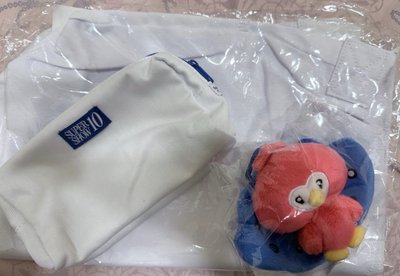 全新孔雀澈+SS10肩背包+多功能收納包（含兩隻鉛筆）+圭賢 aentio燒酒杯