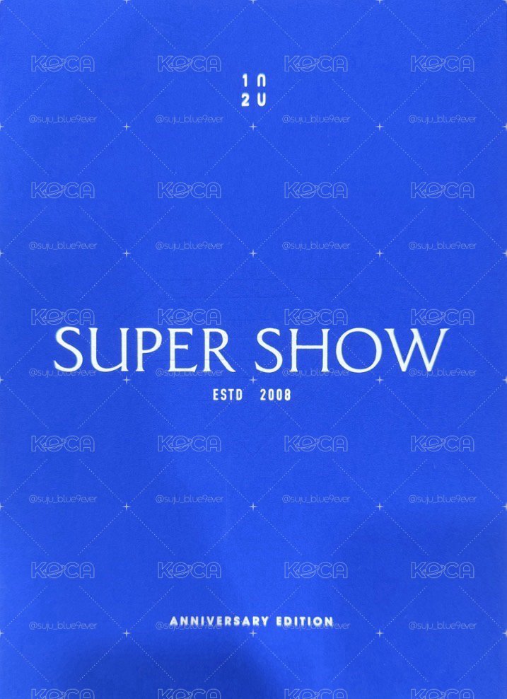 K4 通路SUPER SHOW Anniversary Edition+super record小卡套（無卡