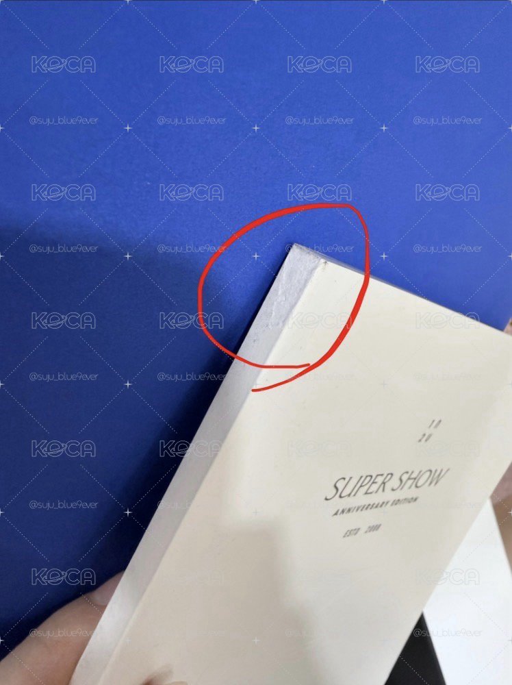 K4 通路SUPER SHOW Anniversary Edition+super record小卡套（無卡