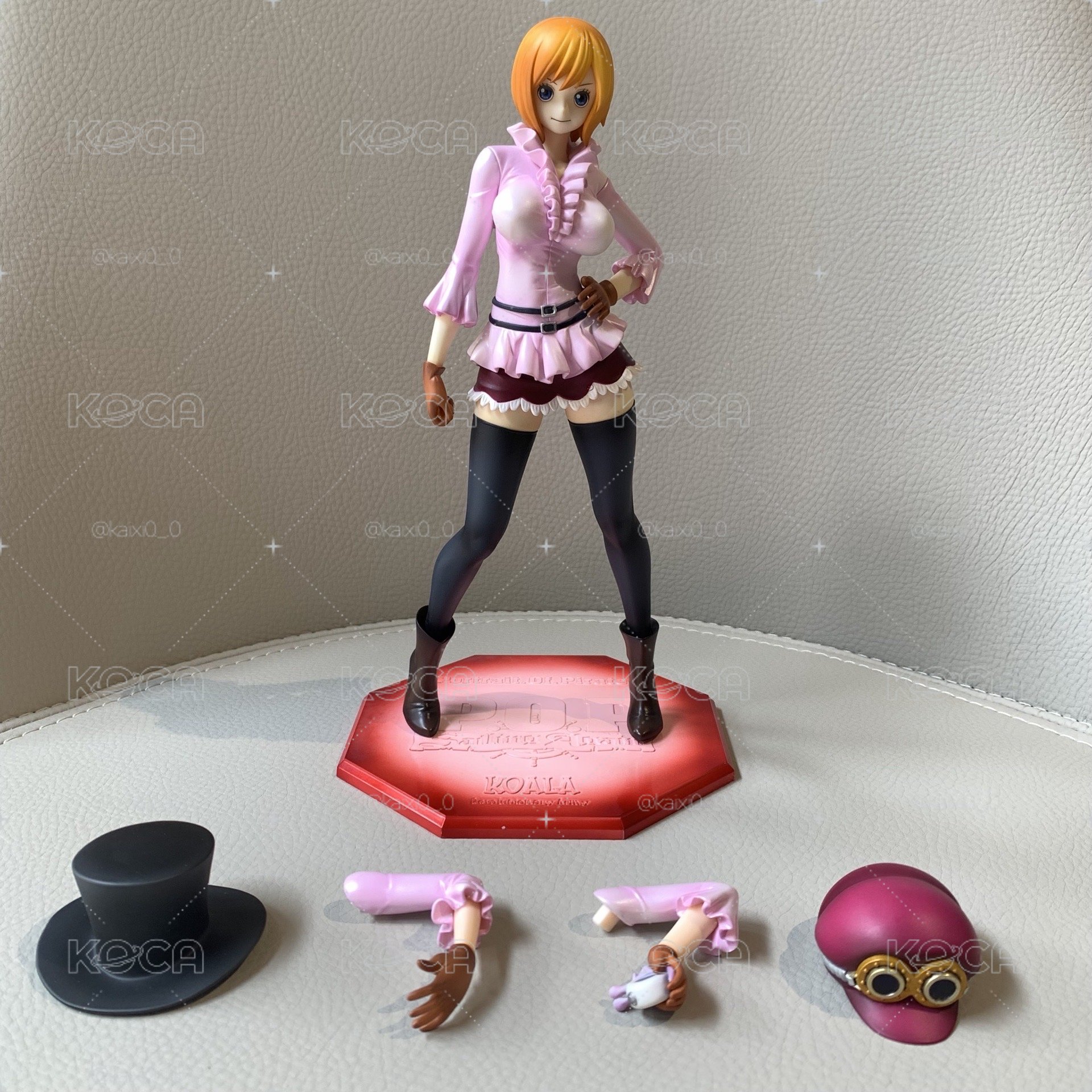 ONE PIECE 航海王 海賊王 MH P.O.P 革命軍 可亞拉 KOALA 初版 代理版 銀證 二手 拆擺過