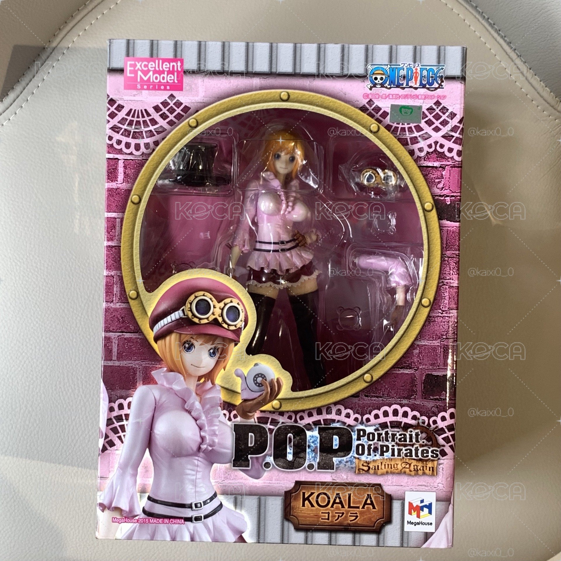 ONE PIECE 航海王 海賊王 MH P.O.P 革命軍 可亞拉 KOALA 初版 代理版 銀證 二手 拆擺過
