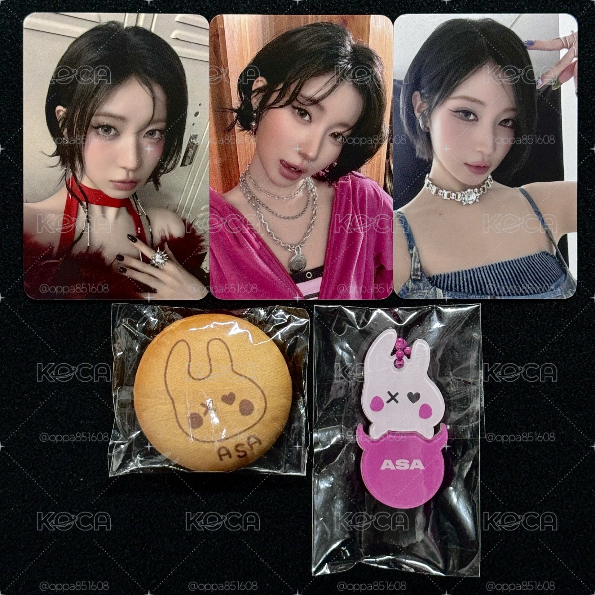 現貨 Asa首爾世巡會員禮畢業套組+展位抽獎徽章吊飾
