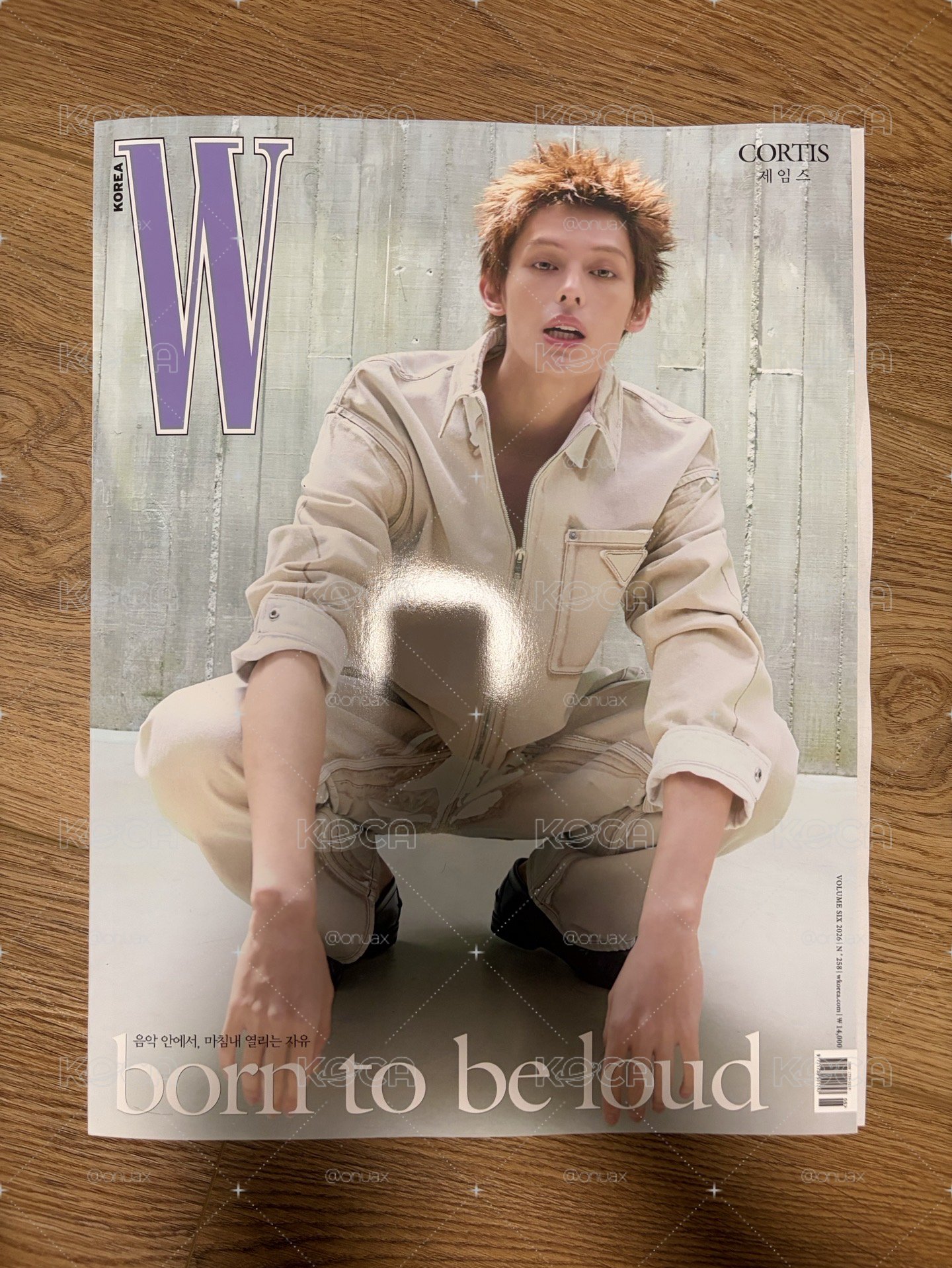 James 不同凡響的Wkorea雜誌