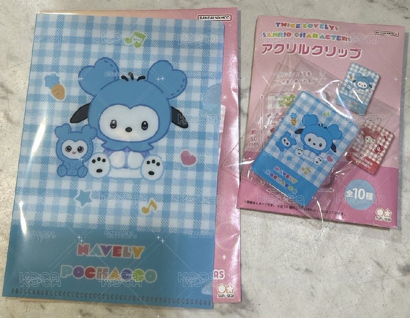娜璉 迷你資料夾+夾子組