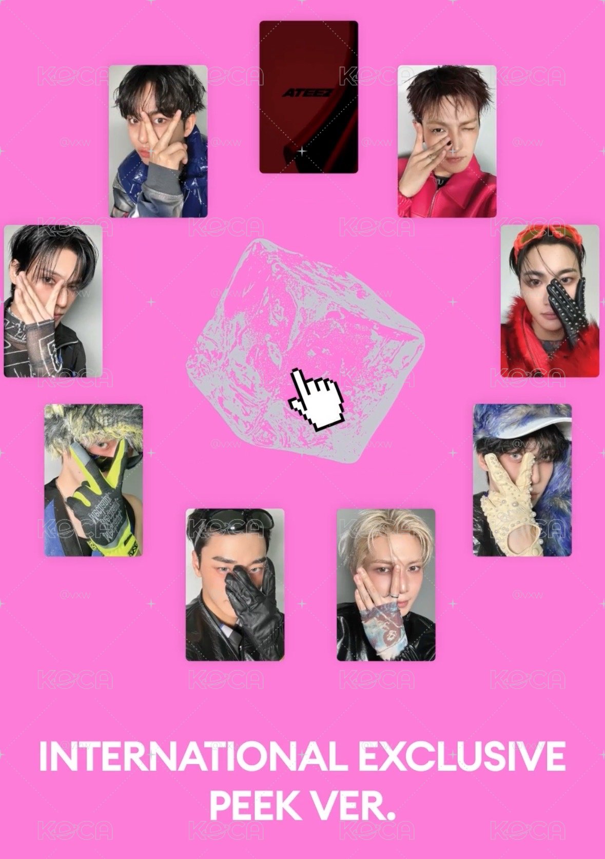 預購 ATEEZ美網TARGET PB專 免二補