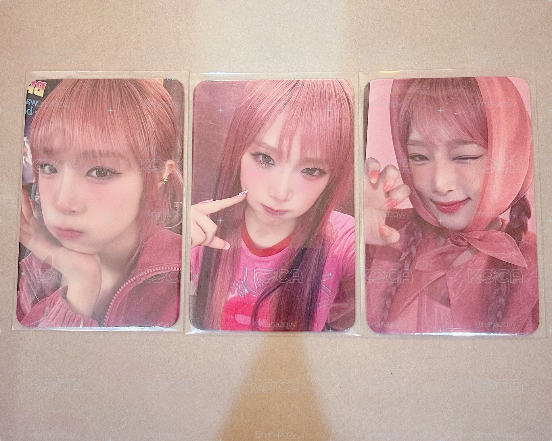 ♡·₊˚Yena唇膏代言卡