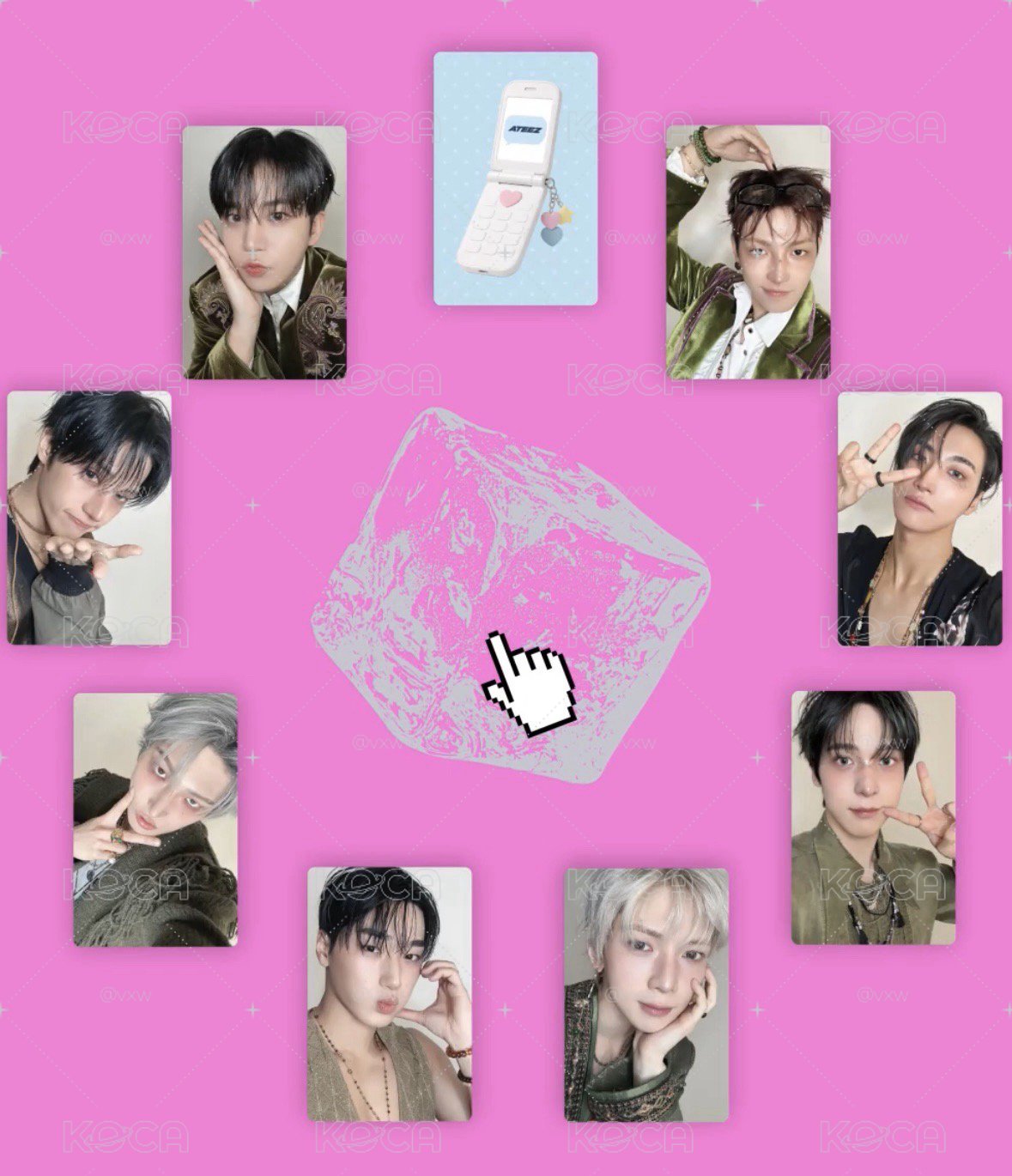 預購 ATEEZ美網TARGET單封 免二補