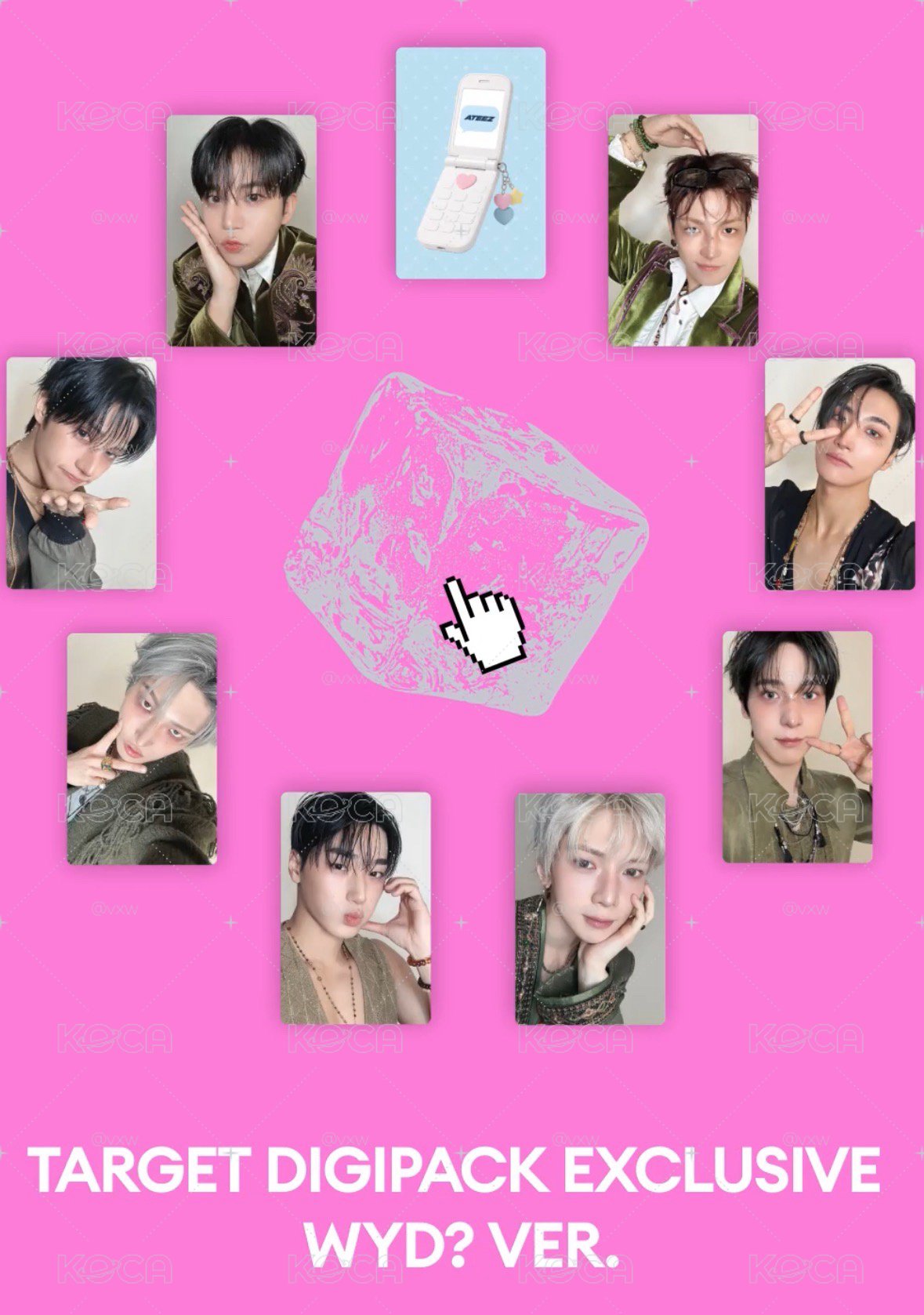 預購 ATEEZ美網TARGET單封 免二補