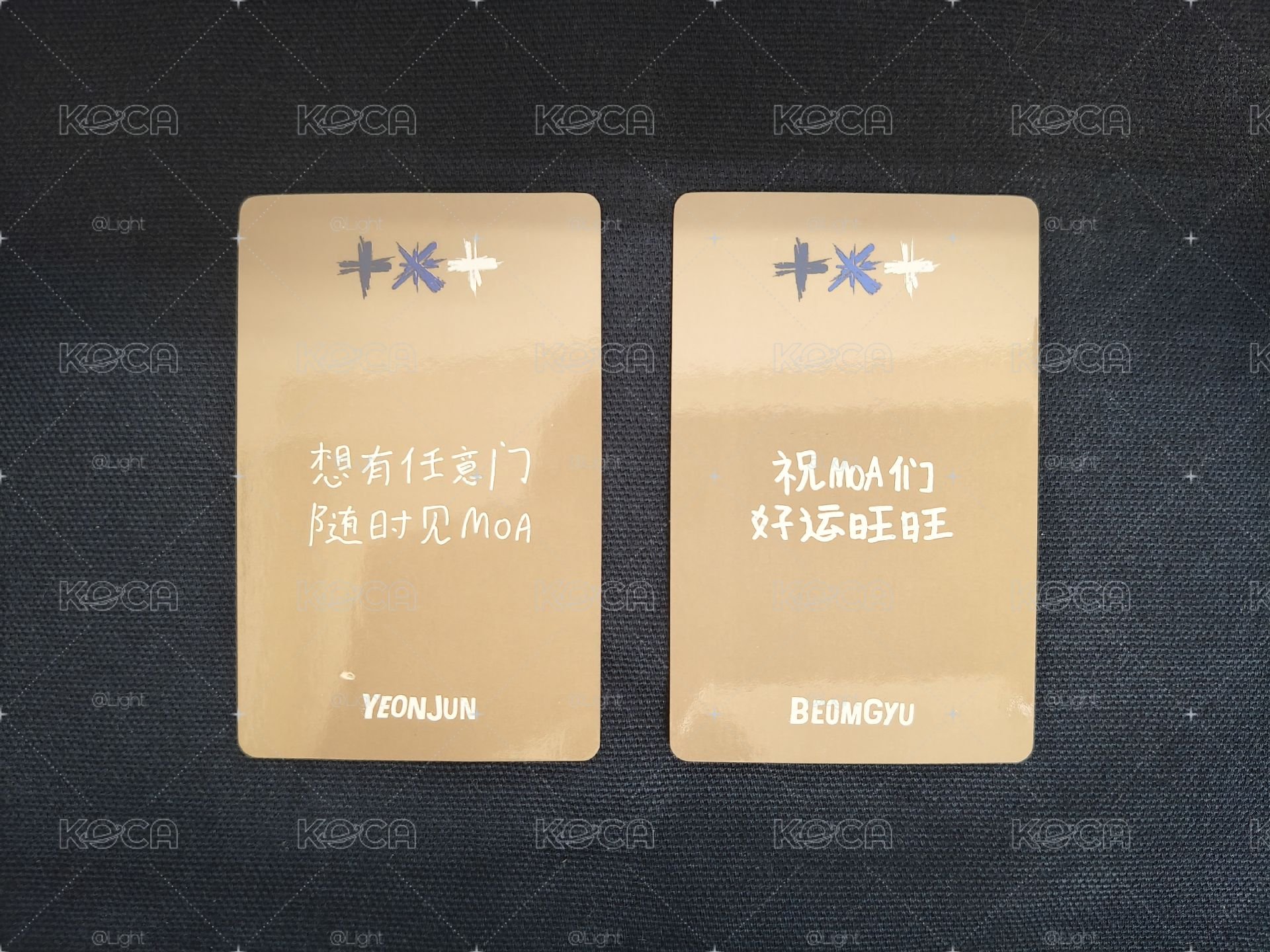 TXT 正規三輯 一直娛 蘇州 簽售 小卡 然竣 杋圭
