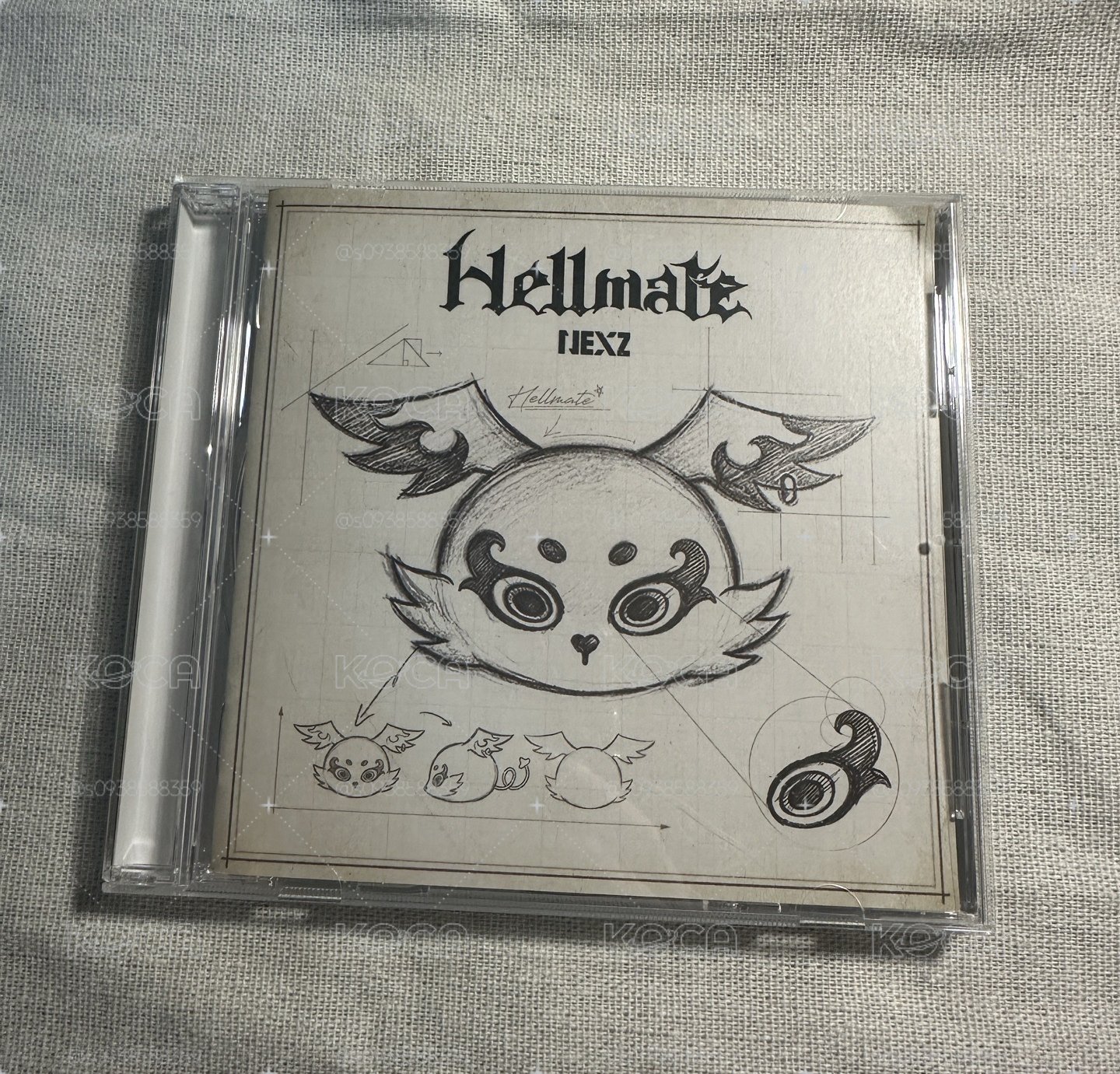 Hellmate 通常盤 專輯卡 