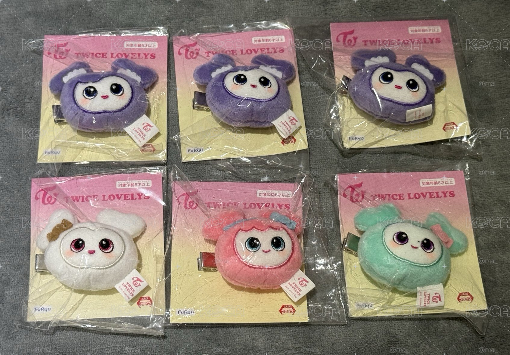 TWICE GIGO髮夾