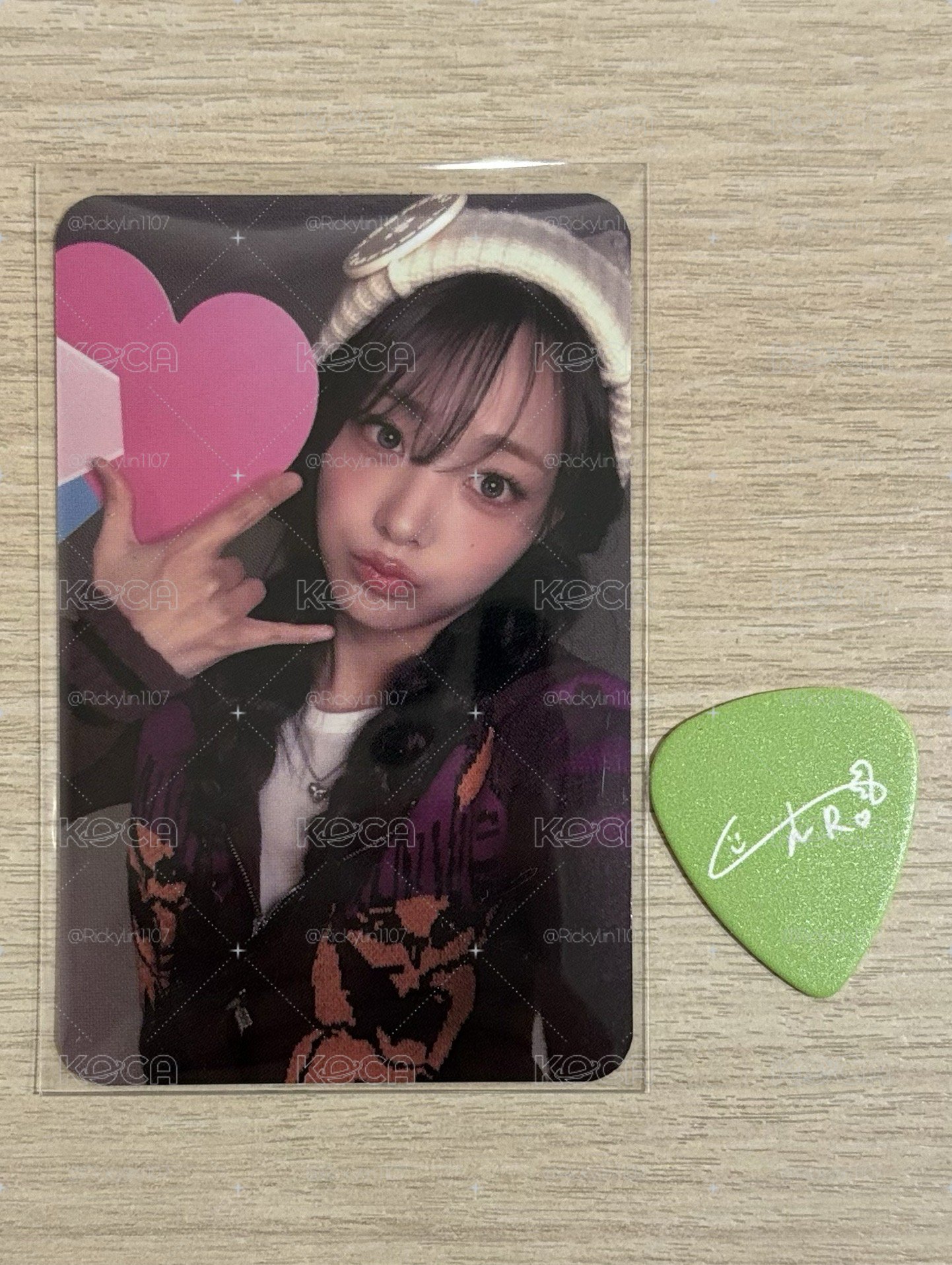 韓安場燕pick+卡