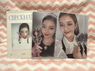 小卡／ITZY／LIA 粒／CHECKMATE／專卡