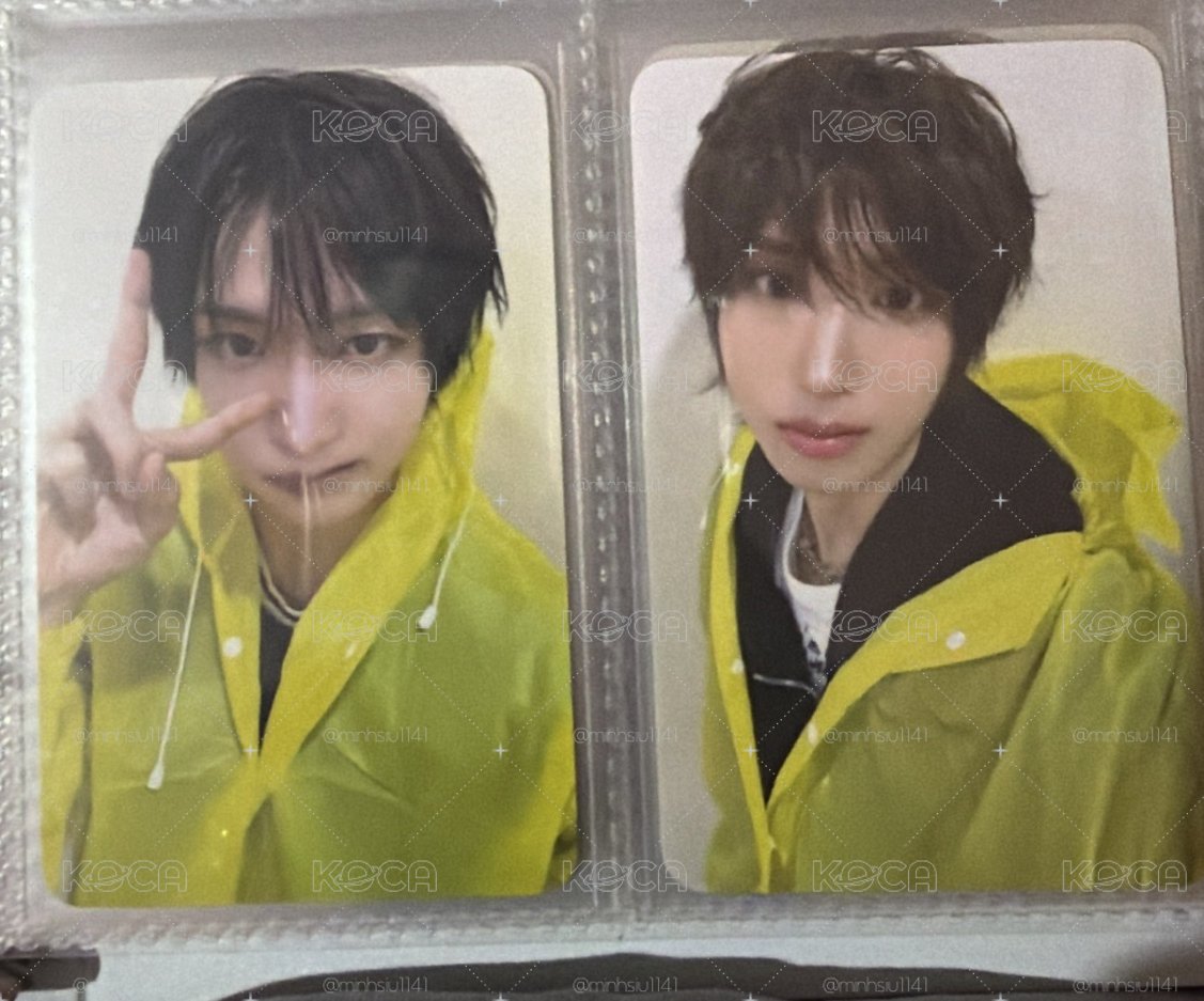迷四 仙女樹 雨衣少年ver. 一套六張
