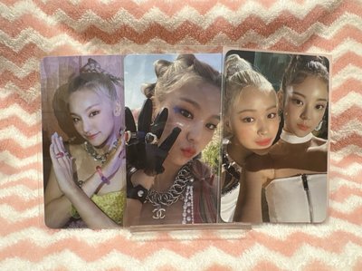 小卡／ITZY／YEJI 禮志、留粒雙人卡／NOT SHY／專卡