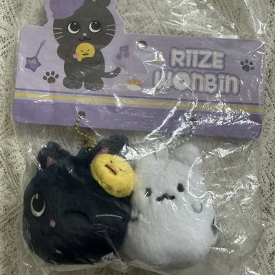 RIIZE 上海快閃掛件兔喵鴨